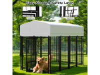 Thumbnail for Outdoor Dog Run with Shade Sail