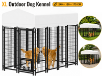 Thumbnail for Outdoor Dog Run with Shade Sail