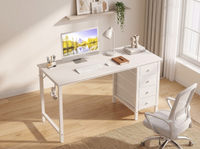 Thumbnail for Computer Desk with Drawers