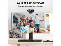 Thumbnail for Webcam Web Camera 4K HD USB Autofocus