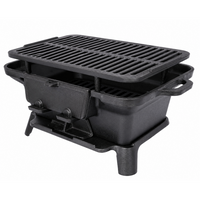 Thumbnail for Hibachi Style Cast Iron Charcoal BBQ Grill