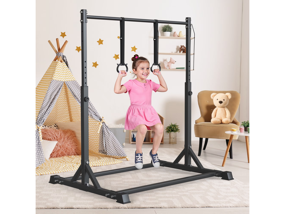 Adjustable Gymnastics Bar Heavy Duty Home Training Bar