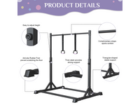 Thumbnail for Adjustable Gymnastics Bar Heavy Duty Home Training Bar