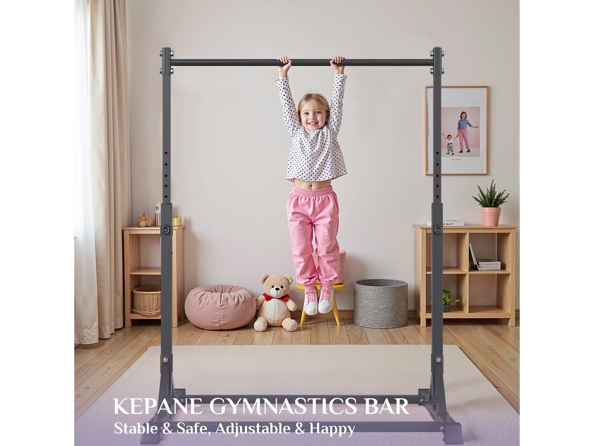 Adjustable Gymnastics Bar Heavy Duty Home Training Bar