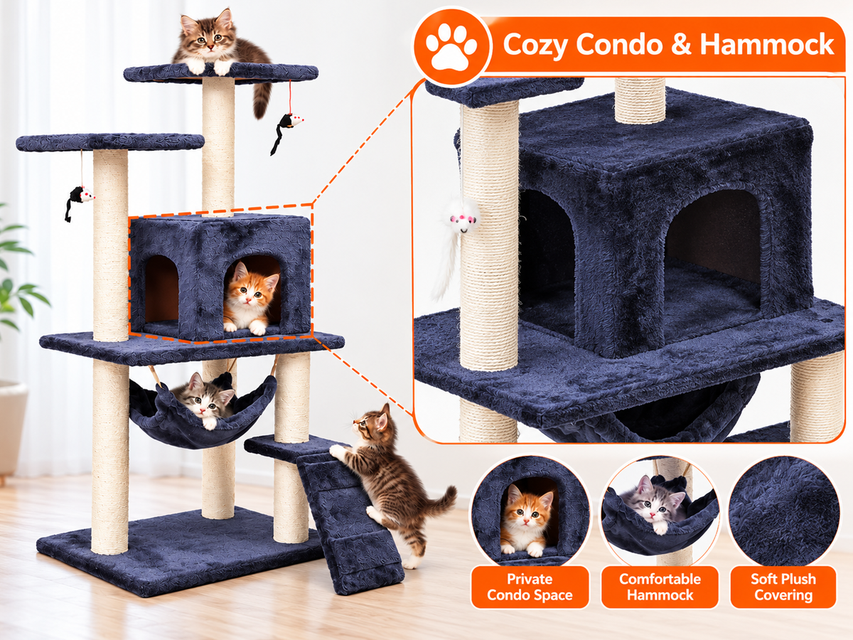 Cat Tree House