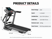 Thumbnail for Electric Folding Treadmill