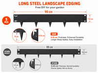Thumbnail for Garden Lawn Edging Steel