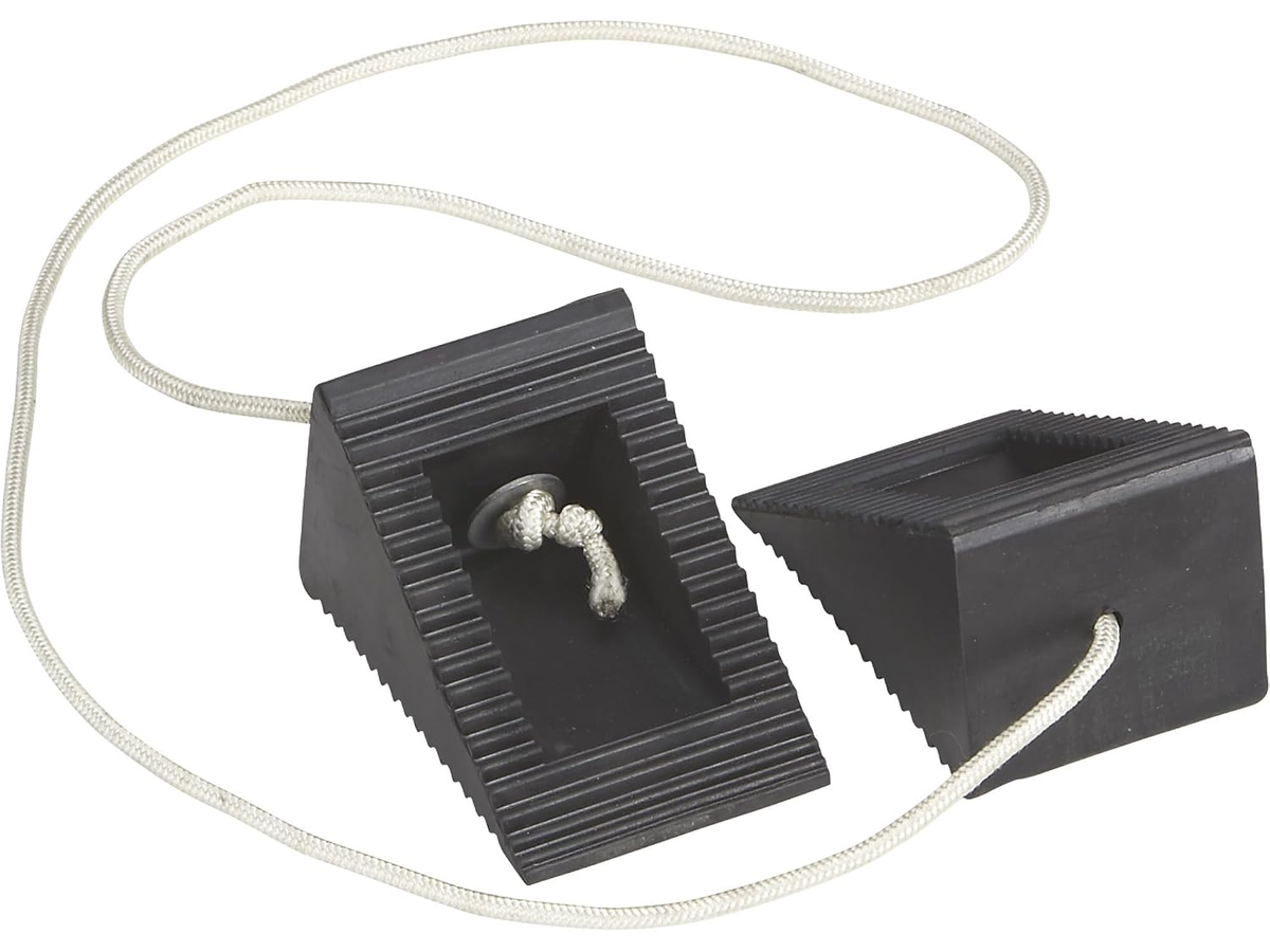 Rubber Wheel Chock 2 Pack