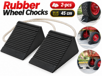 Thumbnail for Rubber Wheel Chock 2 Pack