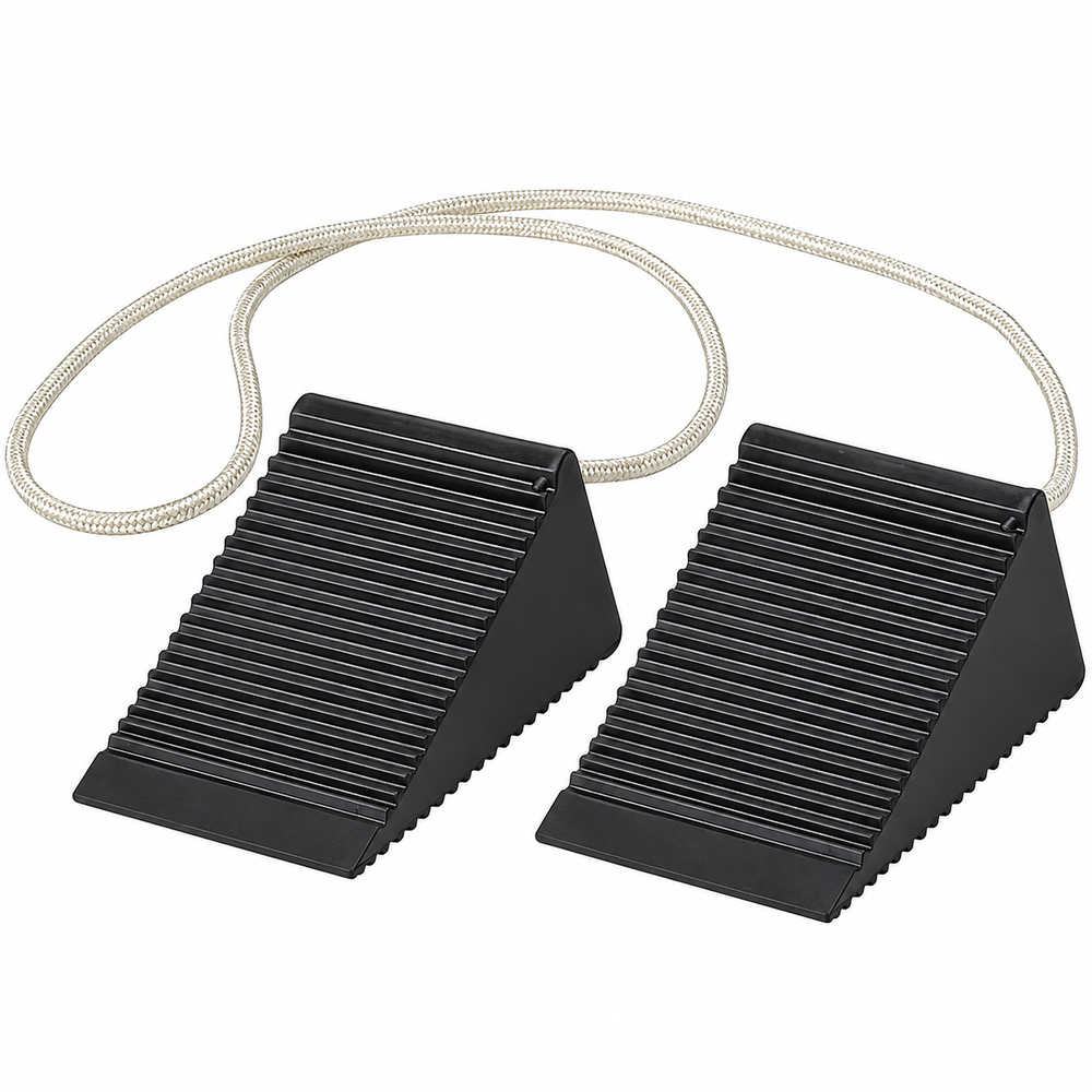 Rubber Wheel Chock 2 Pack