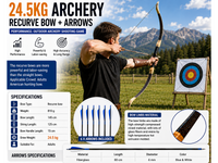 Thumbnail for 40lbs Archery Recurve Bow