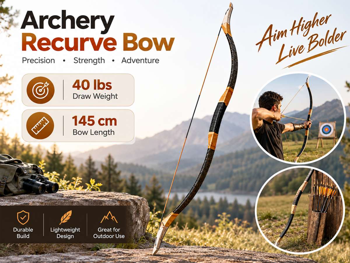 40lbs Archery Recurve Bow