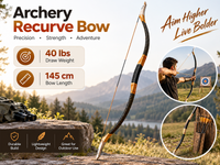 Thumbnail for 40lbs Archery Recurve Bow