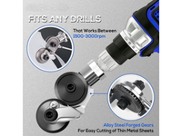 Thumbnail for Sheet Metal Nibbler Drill Plate Cutter