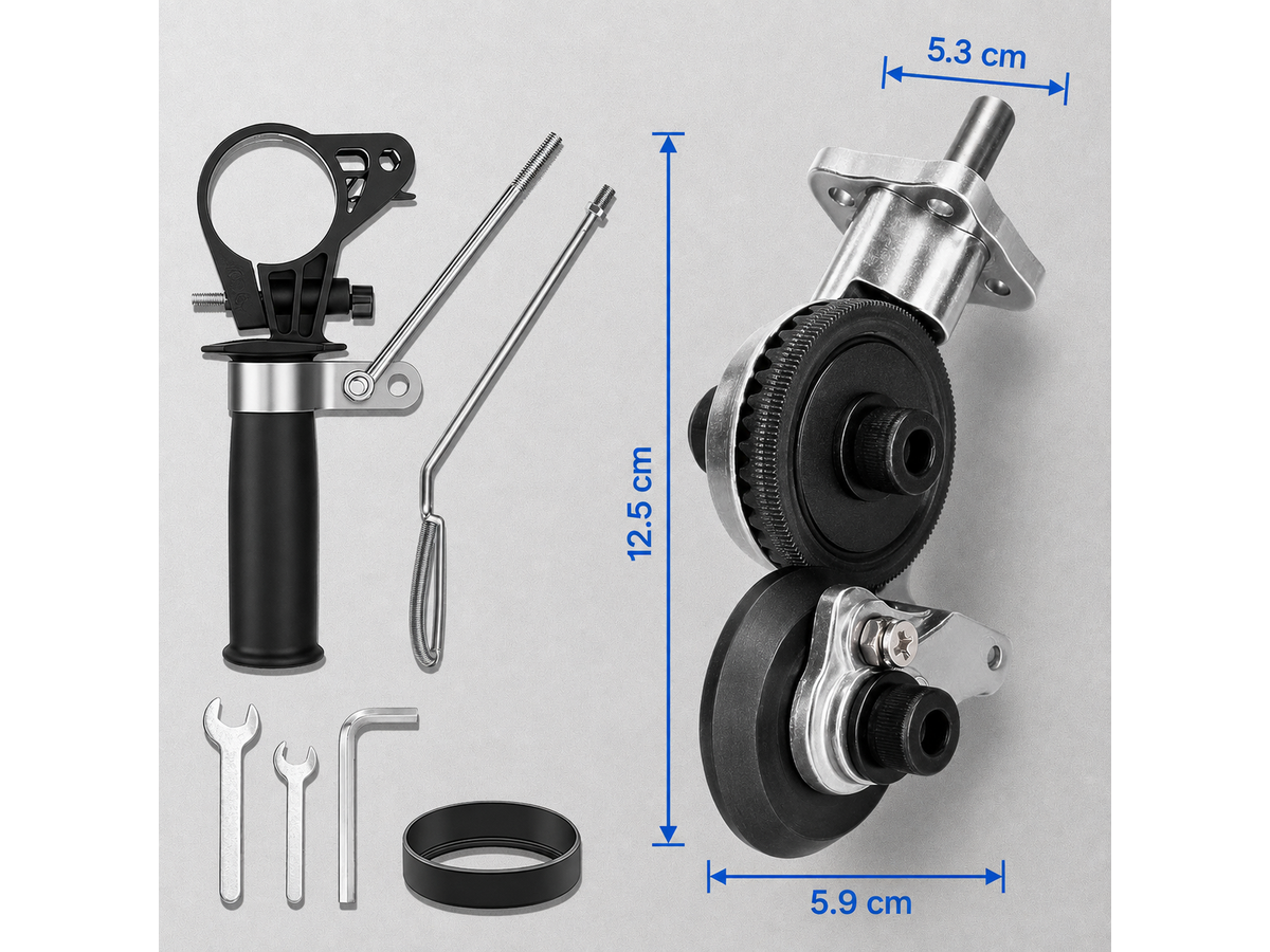 Sheet Metal Nibbler Drill Plate Cutter