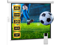 Thumbnail for Pull Down Projector Screen