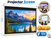Thumbnail for Pull Down Projector Screen