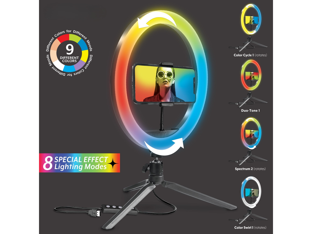 RGB Mobile Selfie Ring Light