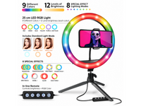 Thumbnail for RGB Mobile Selfie Ring Light