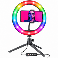 Thumbnail for RGB Mobile Selfie Ring Light