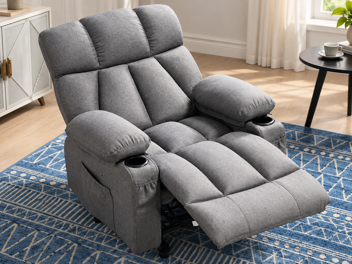 Recliner Chair with Heat Massage