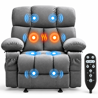 Thumbnail for Recliner Chair with Heat Massage