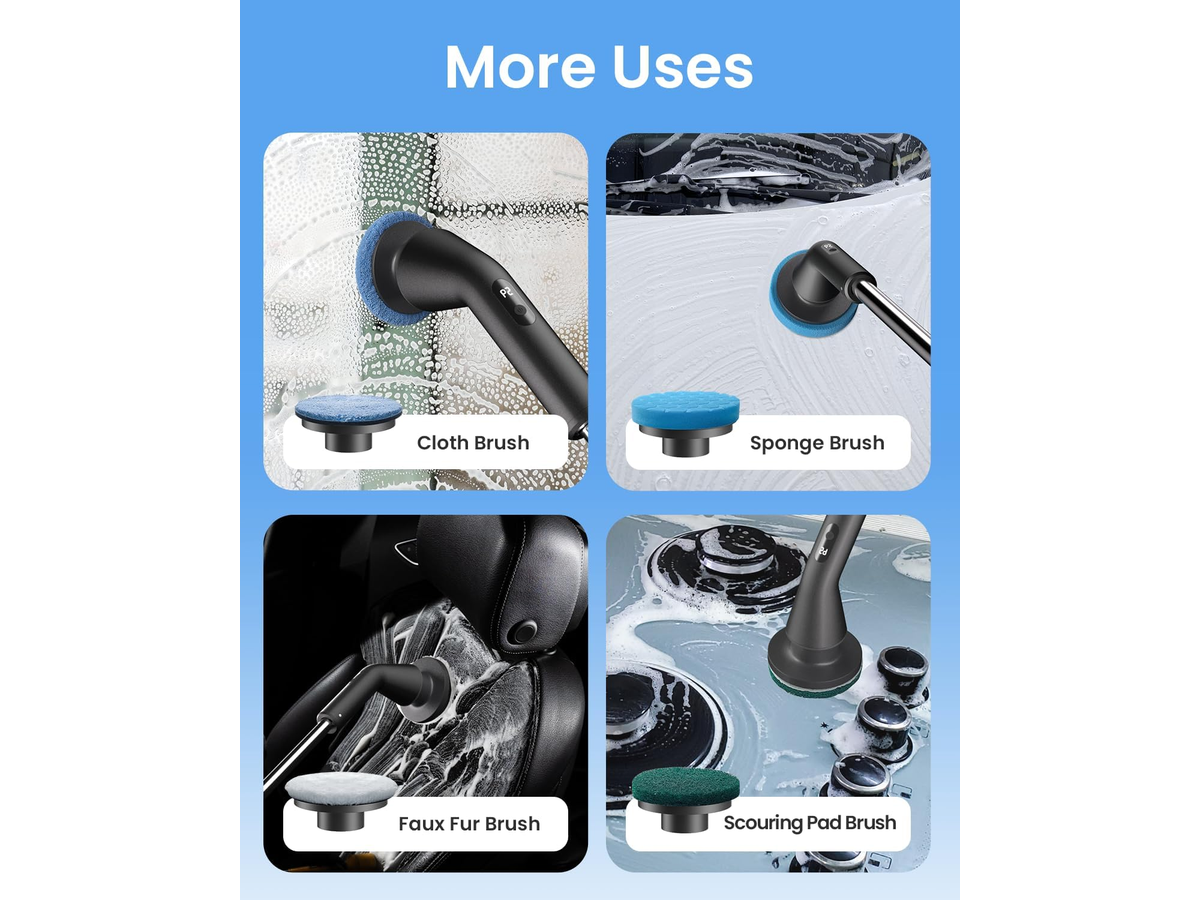 Electric Spin Scrubber Cordless