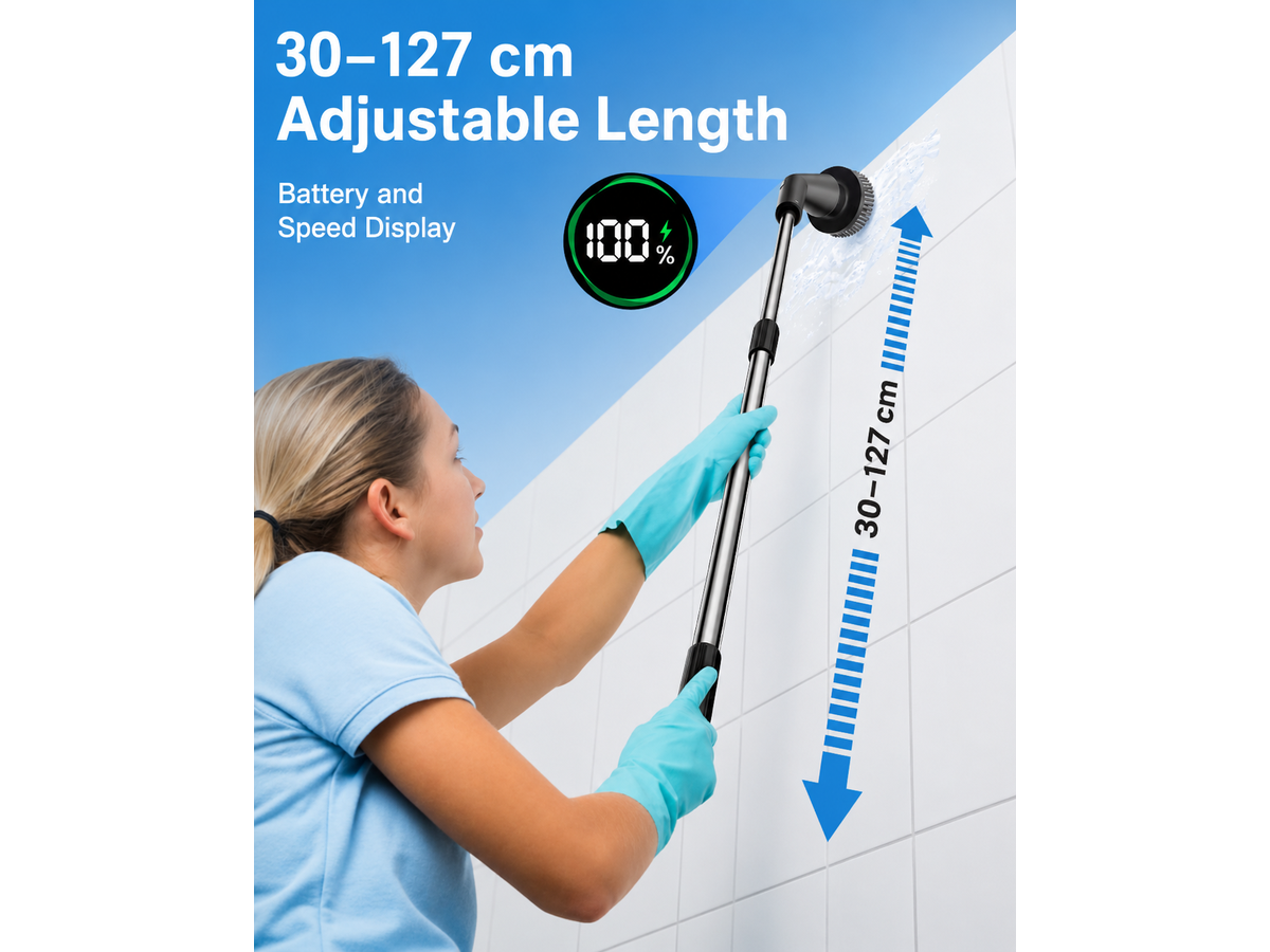 Electric Spin Scrubber Cordless