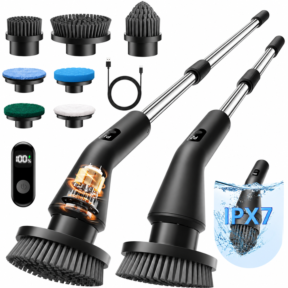 Electric Spin Scrubber Cordless