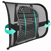Thumbnail for Ergonomics Seat Back Support Mesh Lumbar Lower Brace Support