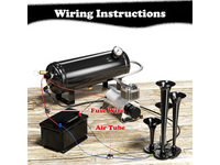 Thumbnail for 150DB Train Air Horn Kit
