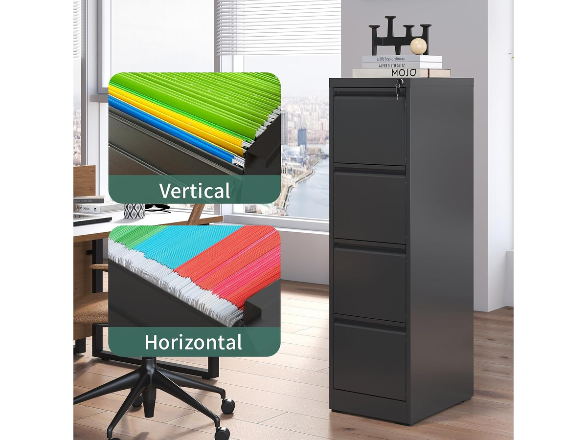 Metal File Cabinet 4 Drawer