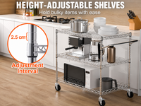 Thumbnail for Kitchen Trolley 3 Tier