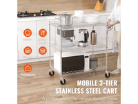 Thumbnail for Kitchen Trolley 3 Tier