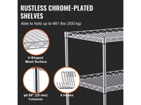 Thumbnail for Kitchen Trolley 3 Tier