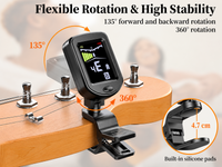 Thumbnail for Rechargeable Guitar Tuner
