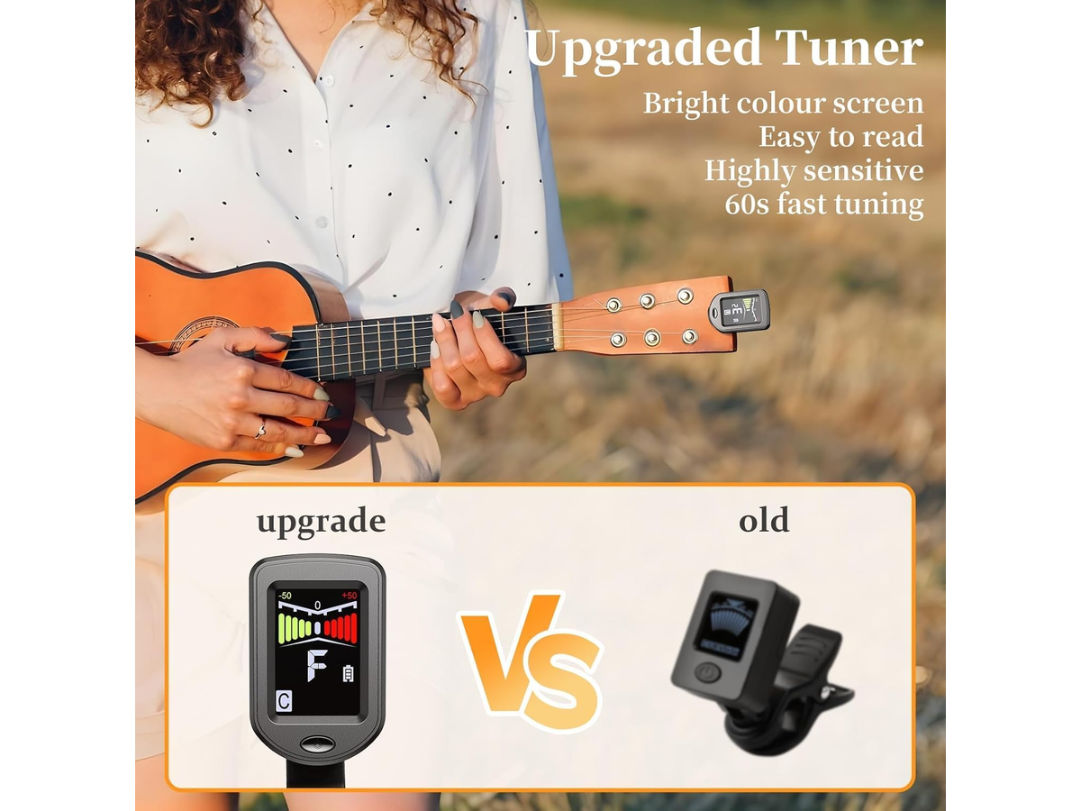 Rechargeable Guitar Tuner