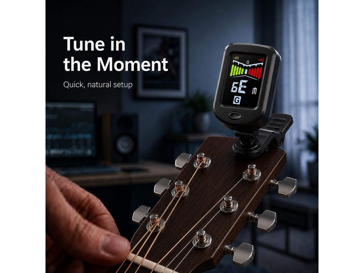 Rechargeable Guitar Tuner