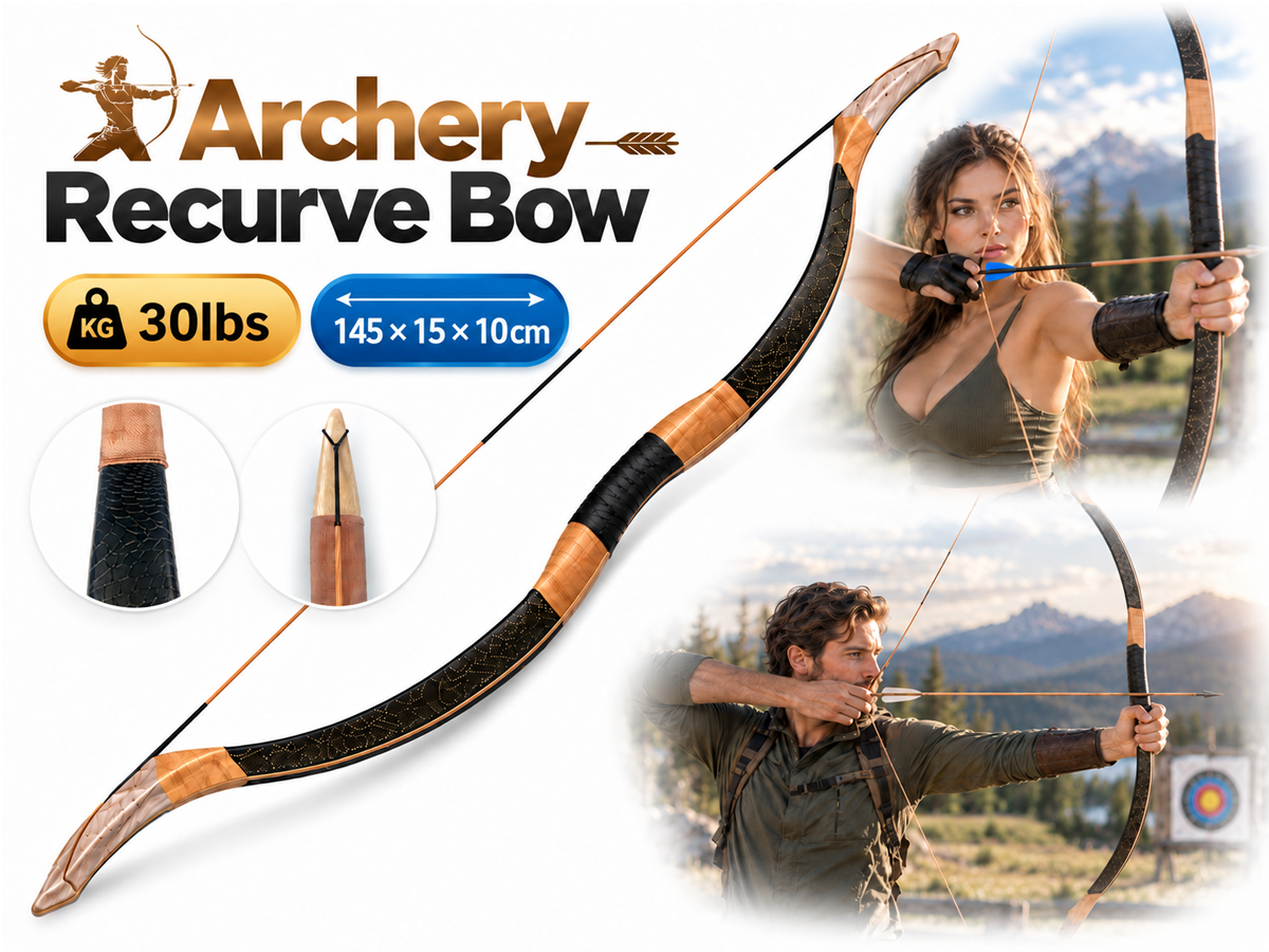 Archery Recurve Bow 30lbs
