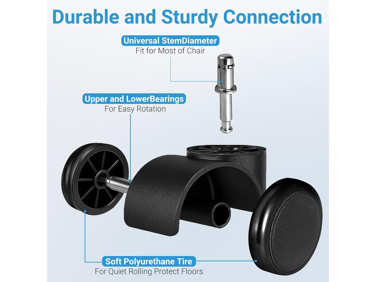 Office Chair Caster Wheels