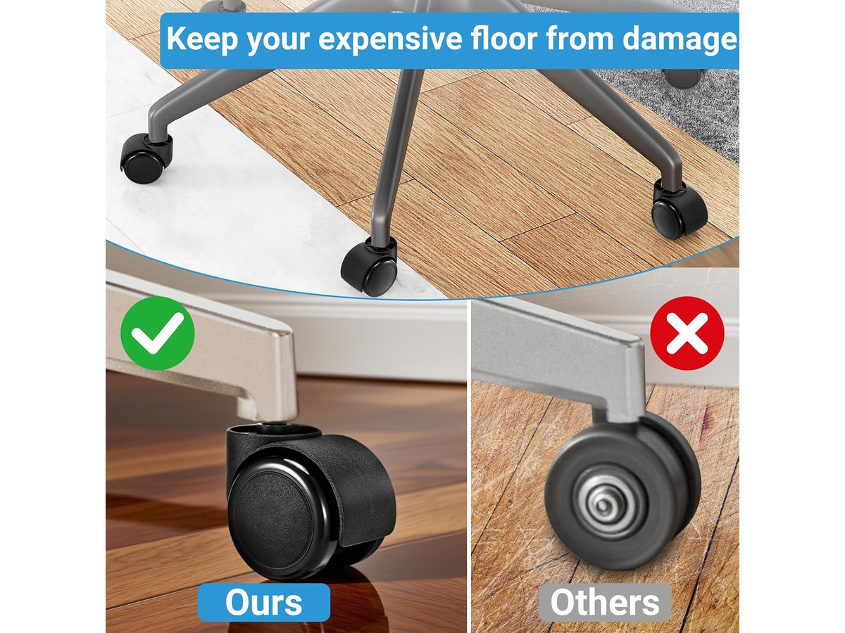 Office Chair Caster Wheels