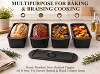 Thumbnail for Cast Iron Pot Dutch Oven Loaf Pan with Lid