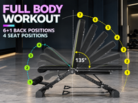 Thumbnail for Adjustable Weight Bench