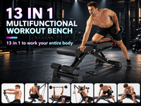 Thumbnail for Adjustable Weight Bench