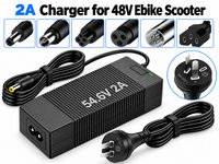 Thumbnail for 54.6V 2A Electric Scooter Charger