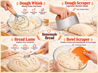 Thumbnail for Sourdough Starter Kit with Bread Proofing Basket