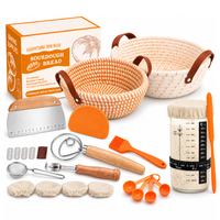 Thumbnail for Sourdough Starter Kit with Bread Proofing Basket