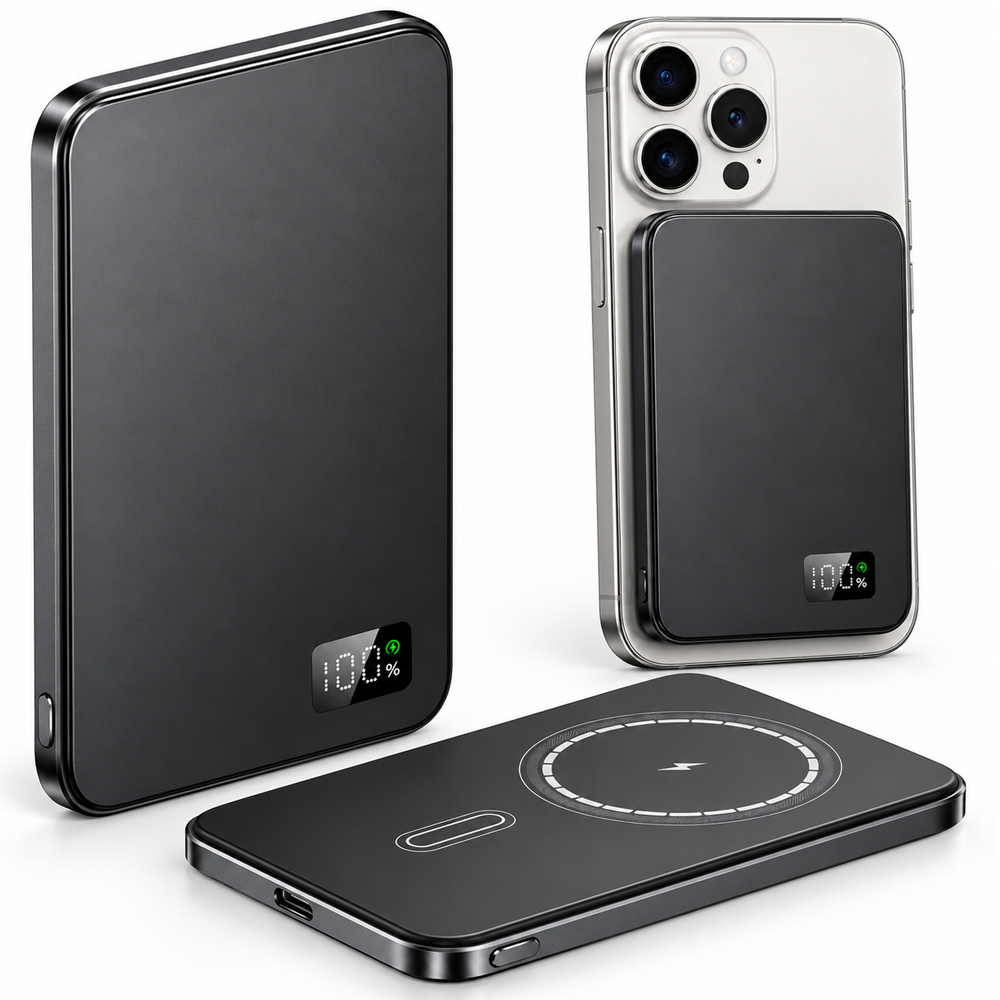 10000mAh Magnetic Wireless Power Bank