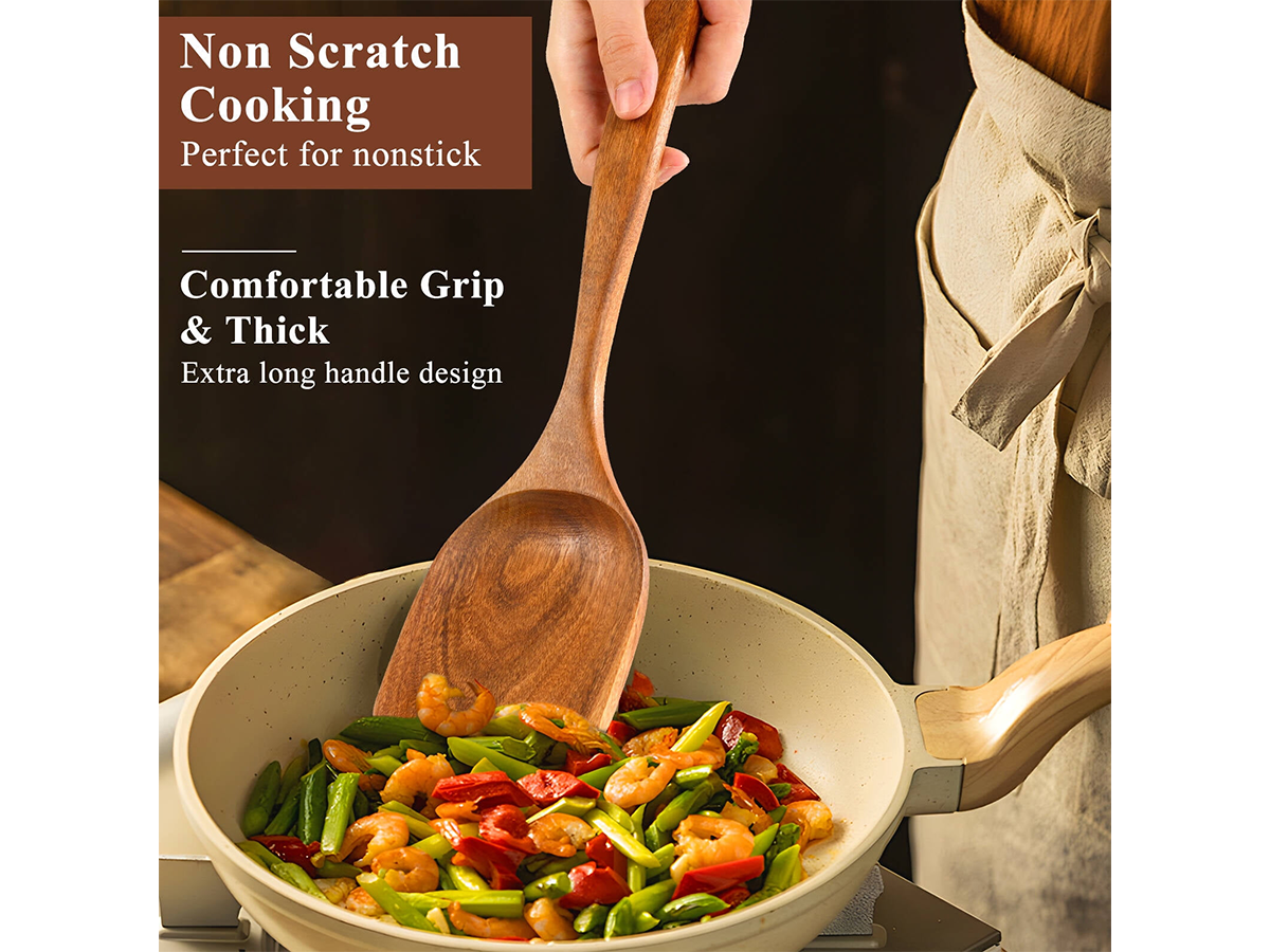 Wooden Kitchen Utensils Set