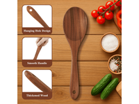 Thumbnail for Wooden Kitchen Utensils Set